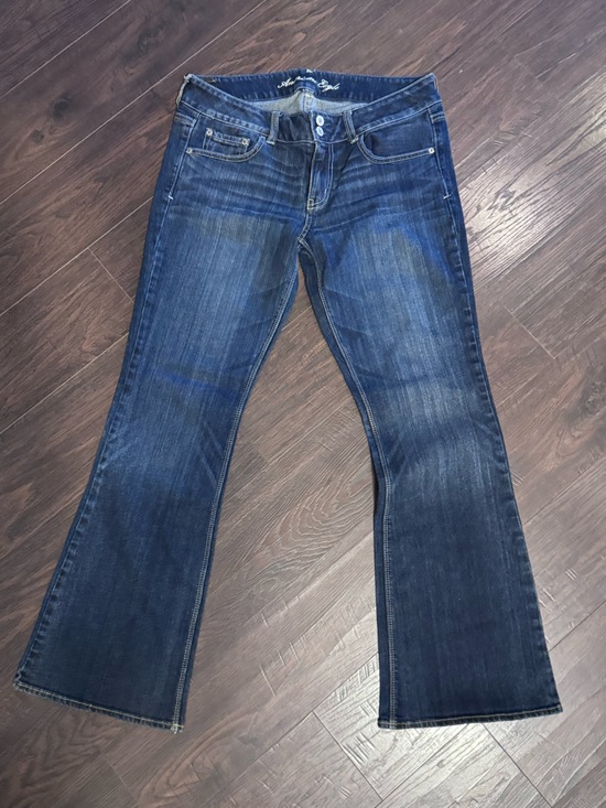 American Eagle Outfitters Denim - American Eagle Outfitters Dark Blue Bootcut Jeans